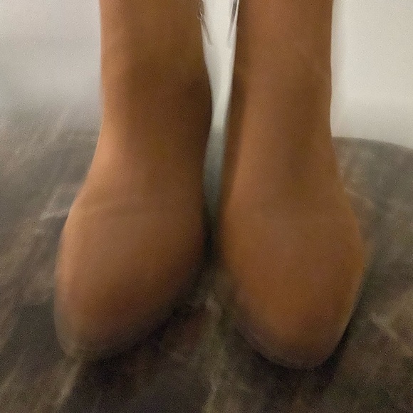 Tan ankle booties - Picture 2 of 3